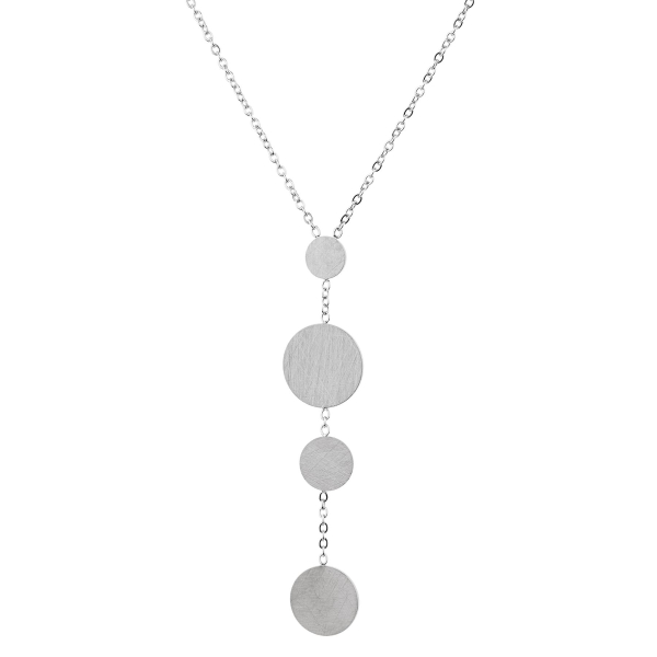Ernstes Design, Collier, Kette, Y-Kette, Kette mit Anhänger K860